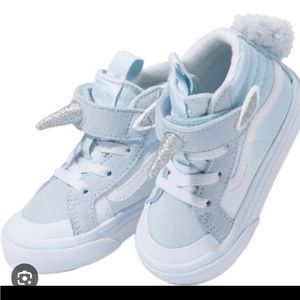 New Young Girls Unicorn Sneakers Vans Kids SK8-Hi Zip